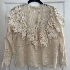 Jen’s Pirate Booty Crochet Lace Top